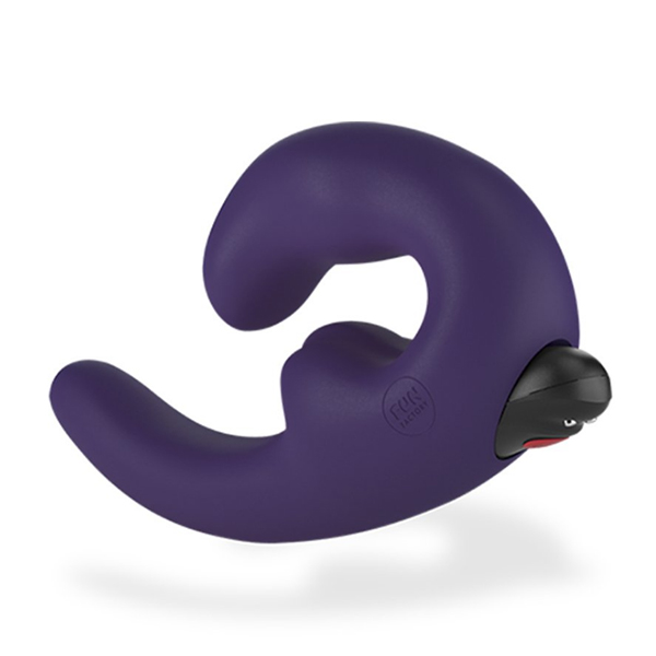 Безремневой страпон с вибрацией Sharevibe фиолетовый (26266)