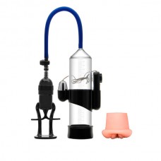 Вакуумная помпа  Erozon Penis Pump с вибрацией, цвет прозрачный (Erozon)