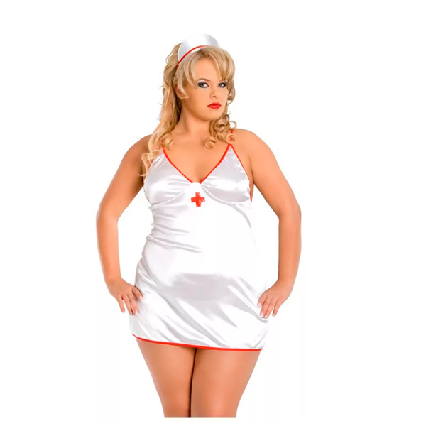 Костюм медсестры белый-XL (154224)