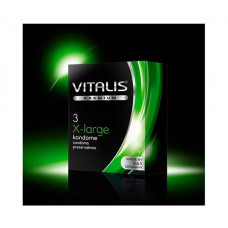 Презервативы "Vitalis" Premium №3 x-large - увеличенного размера (ширина 57mm)