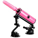 Секс-машина Pink-Punk, MotorLovers, ABS, розовый, 36 см