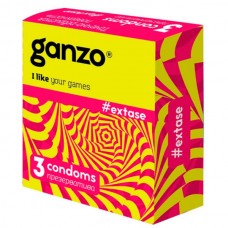 Презервативы Ganzo Extase № 3 Точечно-ребристые (ск08вр590)