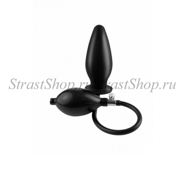 Анальный расширитель Inflatable Silicone Plug черный (PD4668-23)