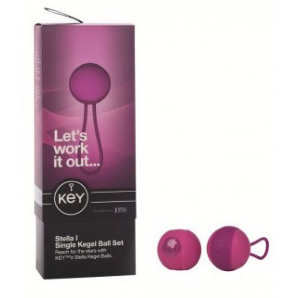 Вагинальные шарики (2 шт.) Key by Jopen розовые (SE-JO-8020-00)
