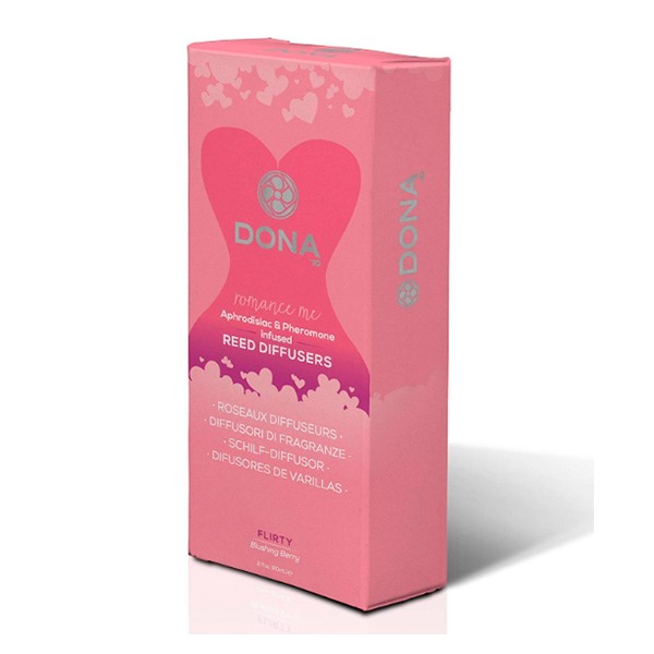 Ароматизатор воздуха DONA Reed Diffusers Flirty Aroma: Blushing Berry 60 мл (JO40561)