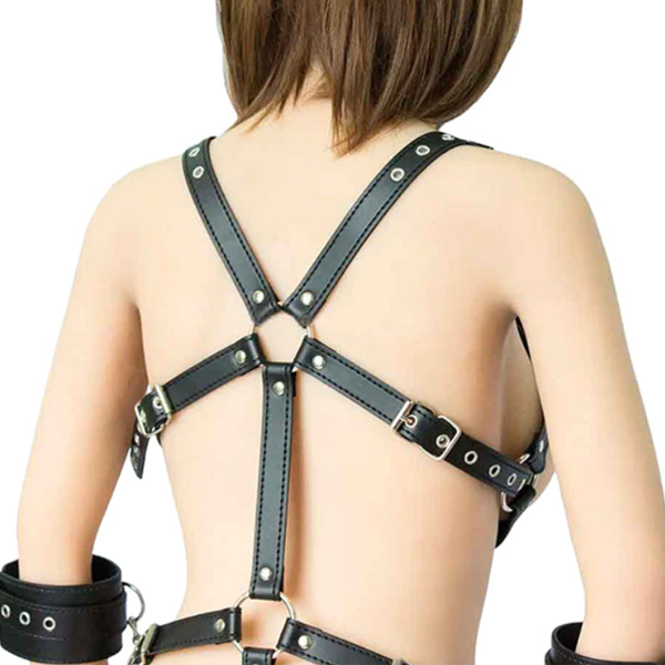 Портупея с наручниками Notabu BDSM
